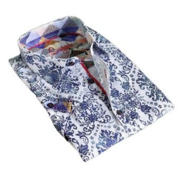 SUGAR SUGAR SHIRTS BENDER-S BUTTON UP SHORT SLEEVE MIDNIGHT