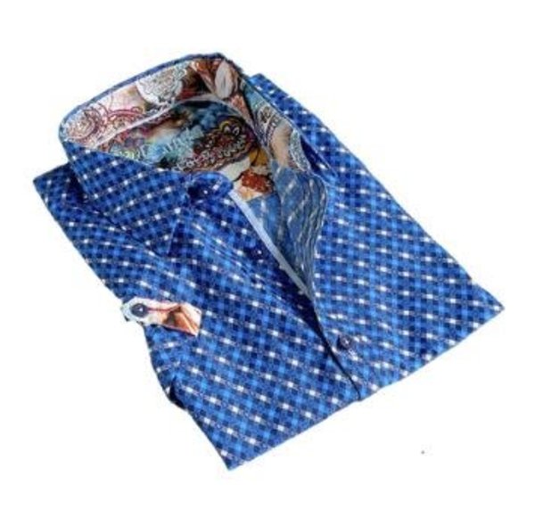 SUGAR SUGAR SHIRTS DELANO-S BUTTON UP ROYAL