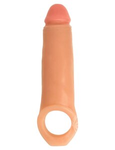 CURVE JOCK REALISTIC PENIS ENHANCER WITH BALL STRAP 2"