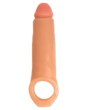 CURVE JOCK REALISTIC PENIS ENHANCER WITH BALL STRAP 2"