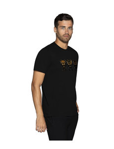BERTIGO BERTIGO THREE BEARS BLACK T SHIRT