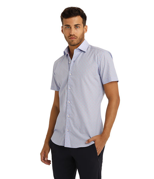 BERTIGO BERTIGO WADE BUTTON UP SHORT SLEEVE