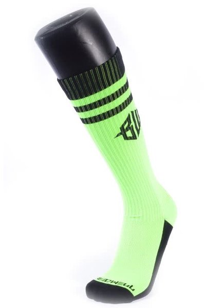 BREEDWELL BREEDWELL HEX SOCKS NEON GREEN