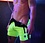 BREEDWELL BREEDWELL BACKPACK SHORTS NEON GREEN