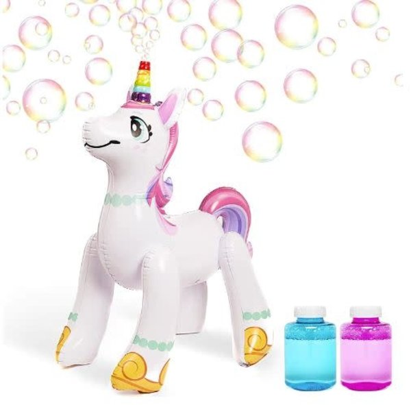 SLOOSH INFLATABLE UNICORN BUBBLE MACHINE