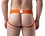 NASTY PIG NASTY PIG JOLT JOCK STRAP FLAME ORANGE
