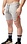 NASTY PIG NASTY PIG JOLT RUGBY SHORT LIGHT HEATHER GREY