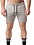 NASTY PIG NASTY PIG JOLT RUGBY SHORT LIGHT HEATHER GREY
