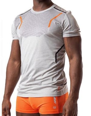 NASTY PIG NASTY PIG JOLT SHIRT LIGHT HEATHER GREY