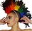 ZUCKER ZUCKER RAINBOW FEATHER MOHAWK