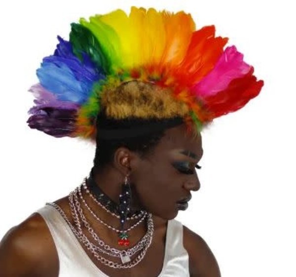 ZUCKER ZUCKER RAINBOW BRIGHT FEATHERS MOHAWK