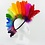 ZUCKER ZUCKER RAINBOW BRIGHT FEATHERS MOHAWK