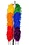 ZUCKER ZUCKER CHANDELLE RAINBOW FEATHER BOA