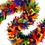 ZUCKER ZUCKER CHANDELLE RAINBOW FEATHER BOA HEAVY WEIGHT
