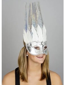 ZUCKER ZUCKER GOOSE FEATHER ICE CROWN MASK
