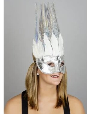ZUCKER ZUCKER GOOSE FEATHER ICE CROWN MASK