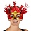 ZUCKER ZUCKER GOOSE FEATHER QUEEN OF HEARTS MASK