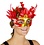 ZUCKER ZUCKER GOOSE FEATHER QUEEN OF HEARTS MASK