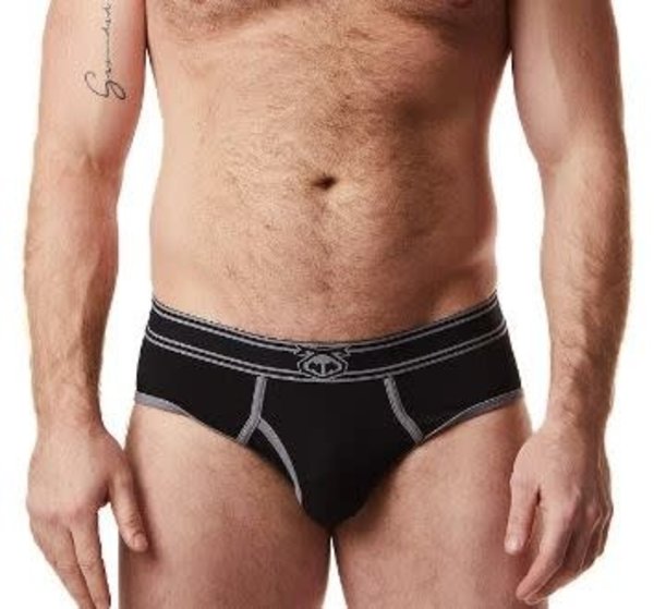 NASTY PIG NASTY PIG LAUNCH Y-FRONT BRIEF BLACK