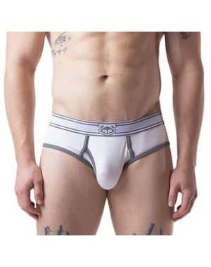 NASTY PIG NASTY PIG LAUNCH Y-FRONT BRIEF WHITE