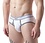 NASTY PIG NASTY PIG LAUNCH Y-FRONT BRIEF WHITE