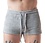 NASTY PIG NASTY PIG CHILL OUT TRUNK SHORT LIGHT HEATHER GREY