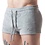 NASTY PIG NASTY PIG CHILL OUT TRUNK SHORT LIGHT HEATHER GREY