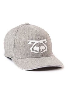 NASTY PIG NASTY PIG SNOUT 2 TONE CAP LIGHT HEATHER GREY/WHITE
