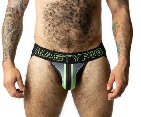 NASTY PIG NASTY PIG OFF THE GRID JOCK STRAP BLACK