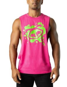 NASTY PIG NASTY PIG LOAD SHREDDER TANK TOP MIAMI PINK