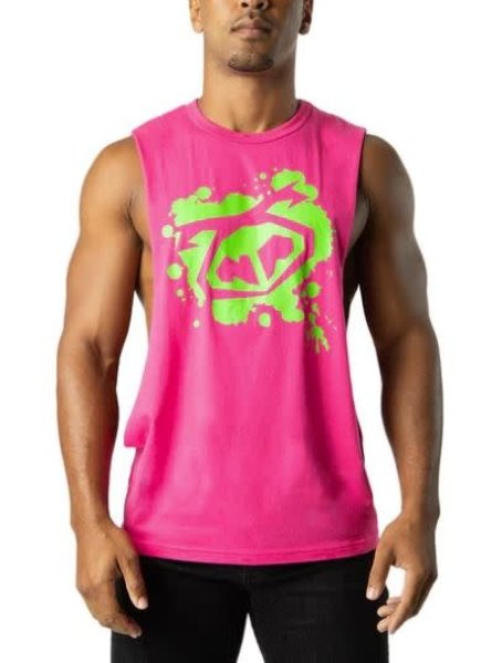NASTY PIG NASTY PIG LOAD SHREDDER TANK TOP MIAMI PINK