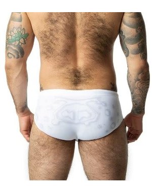 NASTY PIG NASTY PIG LIQUID BIKINI WHITE