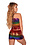 WESTERN FASHION RAINBOW SEQUIN TUBE TOP