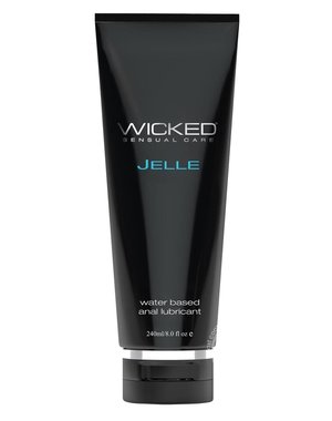 Wicked Sensual Care WICKED JELLE WATER BASED ANAL LUBRICANT 8oz