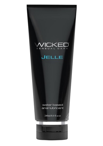 Wicked Sensual Care WICKED JELLE WATER BASED ANAL LUBRICANT 8oz