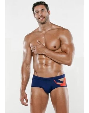 CODE 22 CODE 22 ONE GLORY SWIM BRIEF NAVY BLUE