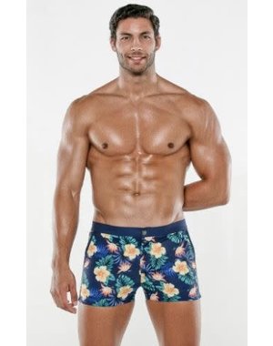 CODE 22 CODE 22 MARBELLA SWIM TRUNK NAVY BLUE