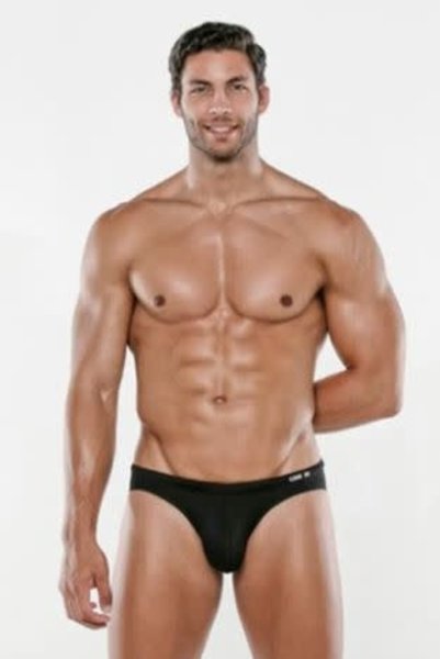CODE 22 CODE 22 DEEP MINI SWIM BRIEF BLACK