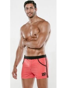 CODE 22 CODE 22 MEDLEY SWIM SHORT CORAL