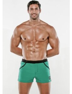 CODE 22 CODE 22 MEDLEY SWIM SHORT GREEN