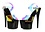 ELLIE SHOES 709-TARYN 7" HEEL PLATFORM SANDAL