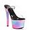 ELLIE SHOES 709-VANESSA 7" STILETTO WITH GLITTER PLATFORM SANDAL
