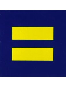  HUMAN RIGHTS CAMPAIGN STATIC CLING