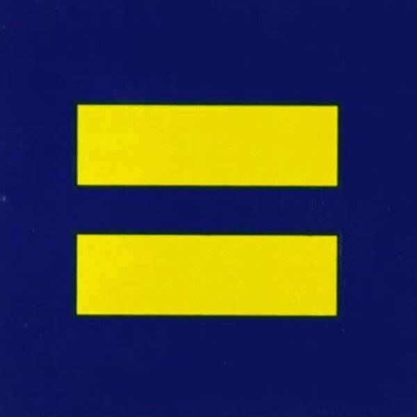 HUMAN RIGHTS CAMPAIGN STATIC CLING