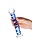 GLAS BLUE SPIRAL GLASS DILDO 7.5inch