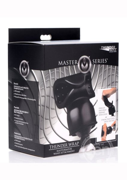 MASTER SERIES MASTER SERIES THUNDER WRAP MASTURBATOR WAND ATTACHMENT