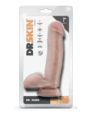 BLUSH NOVELTIES DR SKIN MR MARK 7inch DILDO