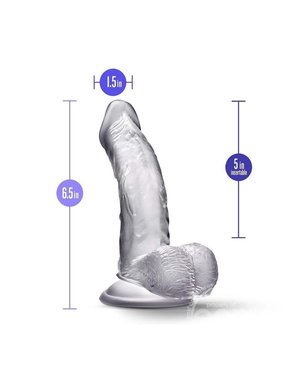 BLUSH NOVELTIES B YOURS DIAMOND SPARKLE 6.5" CLEAR