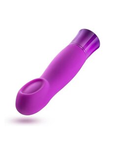 BLUSH NOVELTIES OH MY GEM CHARM RECHARGEABLE SILICONE VIBE AMETHYST