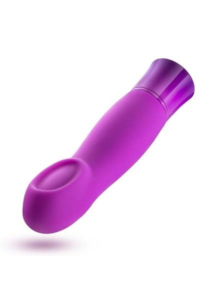 BLUSH NOVELTIES OH MY GEM CHARM RECHARGEABLE SILICONE VIBE AMETHYST